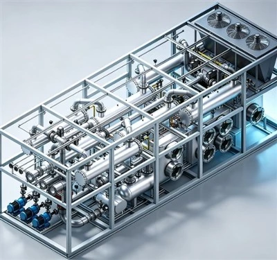 Procedimentos operacionais para equipamentos modulares de recuperação de vapor